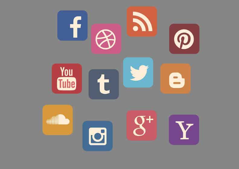 Social Media Influencing App Icons