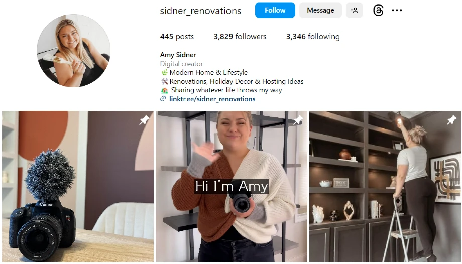Amy Sidner | Home and lifestyle influencer