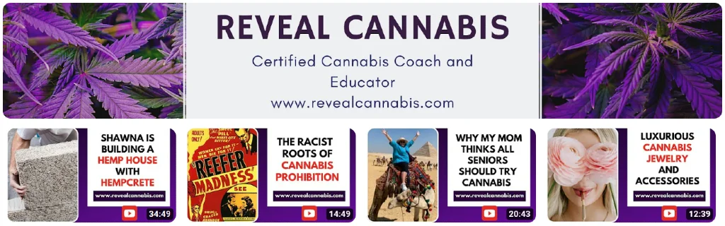 Andrea Meharg on YouTube | Reveal cannabis channel