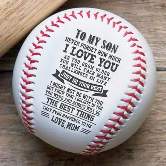 Beiby Bamboo: Personalized Messages Baseball