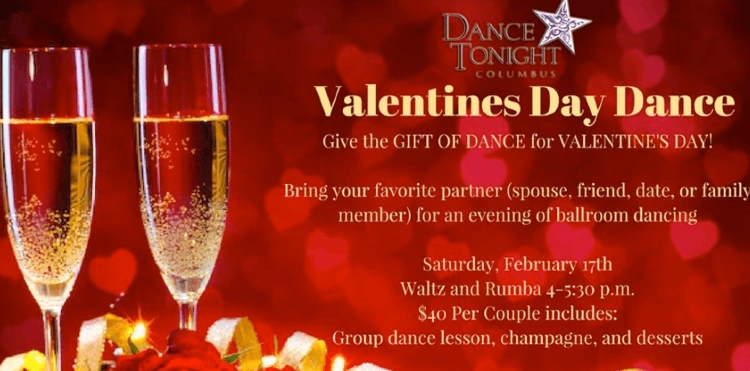 Valentine's Day Dance | Event announcement | Brand marketing ideas