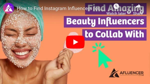 Collab with beauty influencers | Find creator on Afluencer - YouTube video
