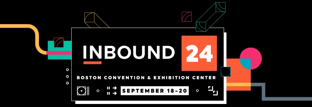 Inbound banner for influencer marketing conference at Boston events center