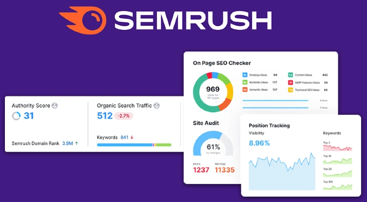 SEMRush | On page SEO checker | Demo tool