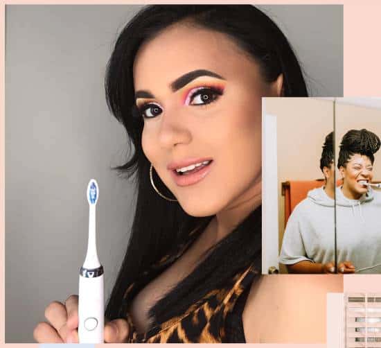 Influencer Promoting Shyn Sonic Toothbrush