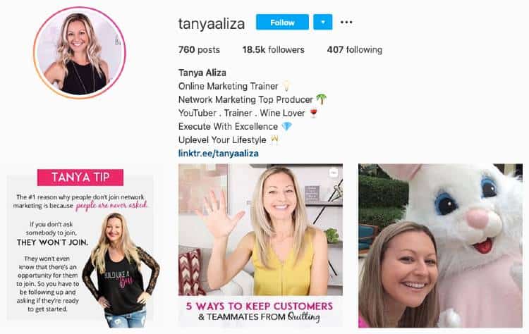 Tanya Aliza | Online Business Marketing Trainer