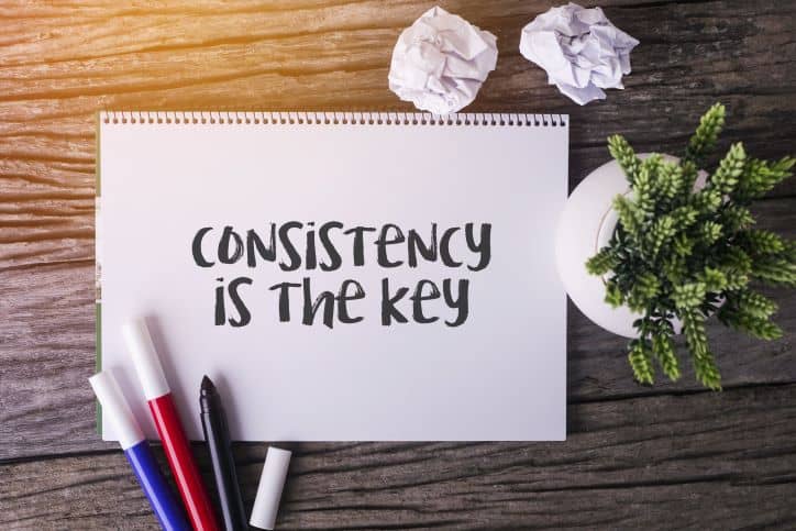 consistency is key to a successful influencer marketing campaign