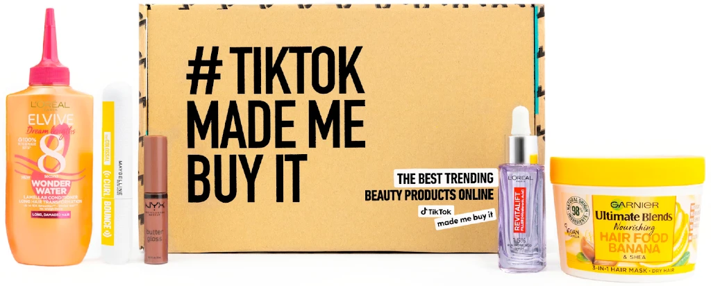 Hashtag TikTok made me do it | Beauty skincare products