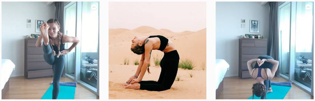 Tina Block | Instagram Yoga Content Creator