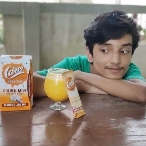 Viraj Rajesh | Promoting a beverage | Instagram microinfluencer featured on Afluencer