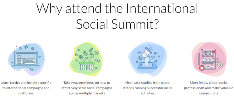 Highlights of why to attend the International Social Summit